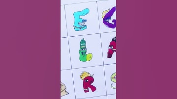 alphabet lore p1 |NMD Art