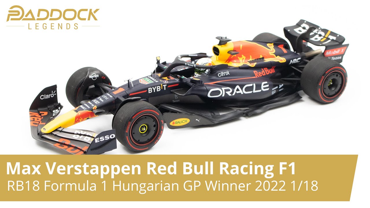 Max Verstappen Oracle Red Bull Racing RB18 Formula 1 Winner
