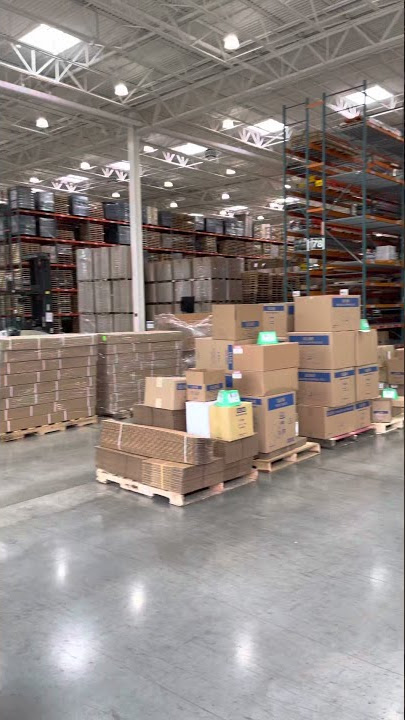 MASSIVE 800,000 sqft Uline warehouse #shorts