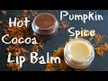 Easy Homemade Lip Balms - 100% Natural DIY Recipe