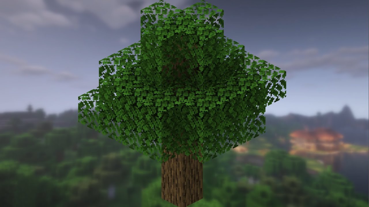 The WORST tree in Minecraft - YouTube