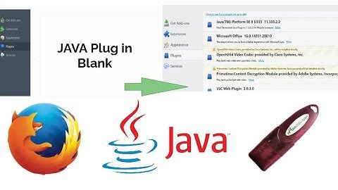 how to solve java plugin Firefox not showing java plugin in Firefox
