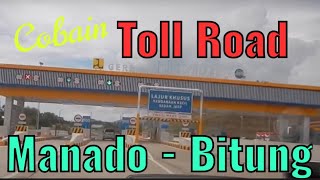 Jalan Tol Pertama di Sulawesi Utara. Cobain Tol Manado Bitung via Gerbang Tol Danowudu.