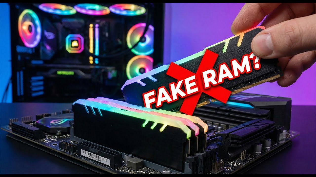 Я заплатил деньги за муляж оперативной памяти... Вот почему!