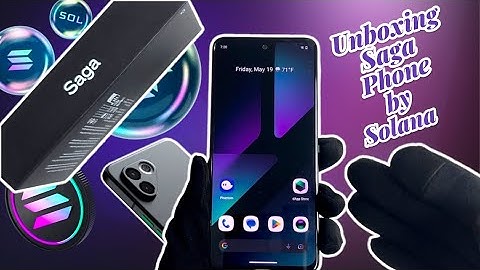 Unboxing The New Mobile Era of Web3! the Saga Phone by Solana/Exploring Crypto & Gaming Performance.