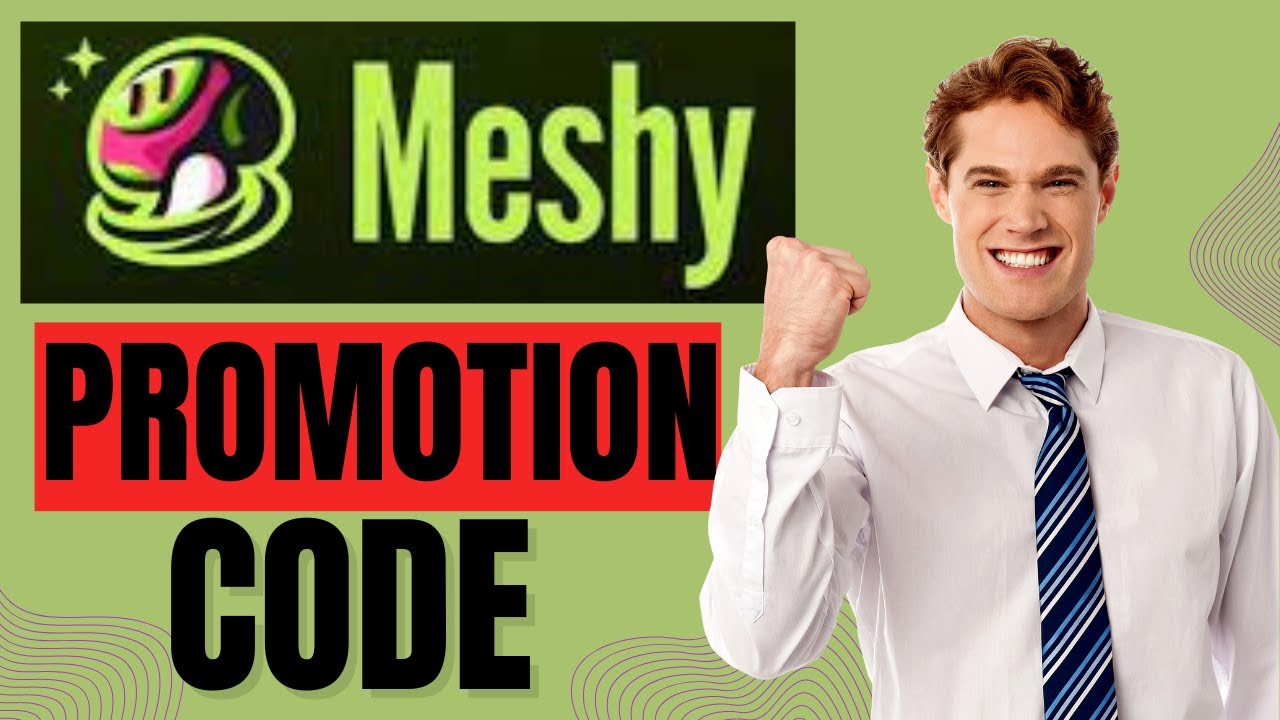 Meshy promotion code 20 of instant discount at checkout youtube