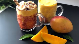 طريقتين لتحضير العصير العرائسى  مع سر الكثافة  تبعه  Famous Yemeni mango juice