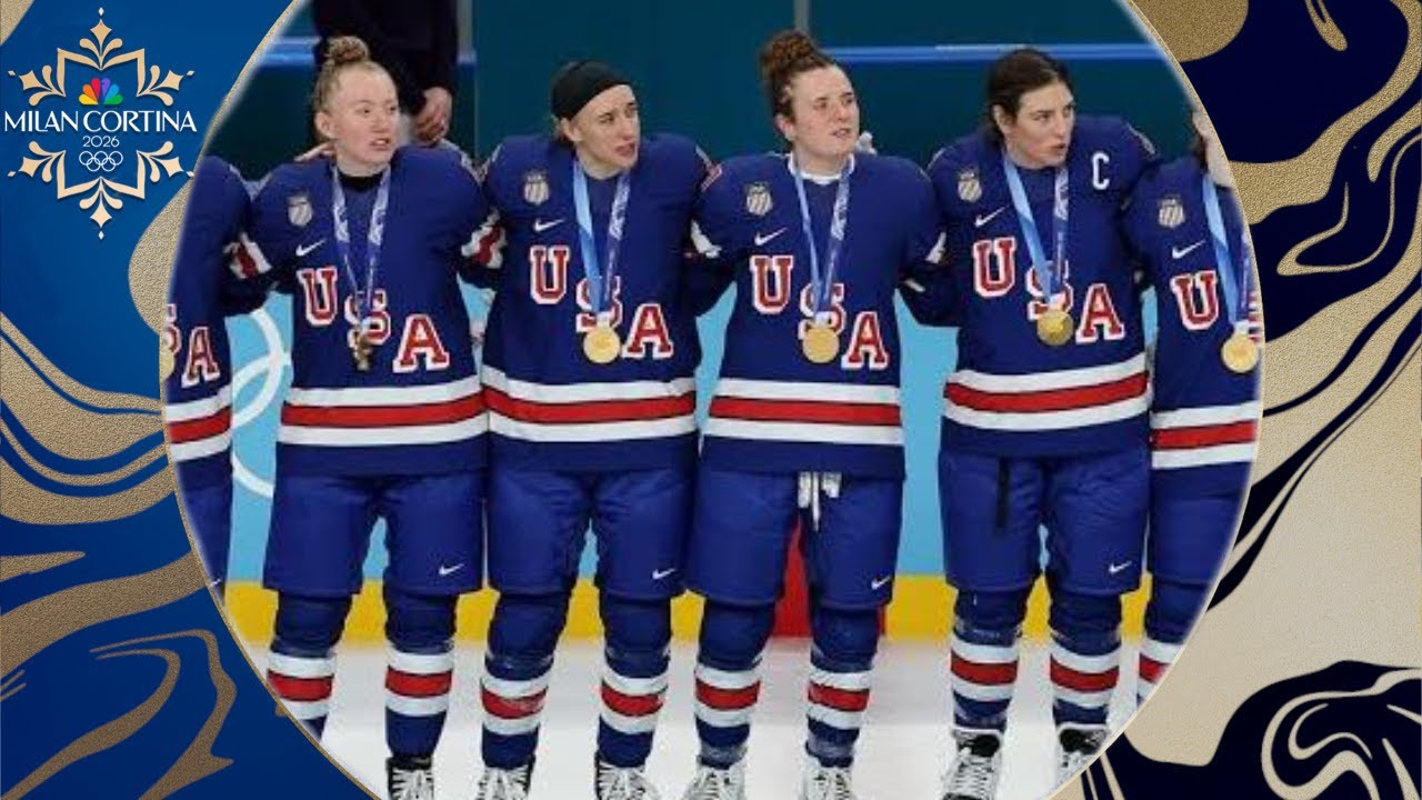 US women's hockey team wins gold medal against Canada