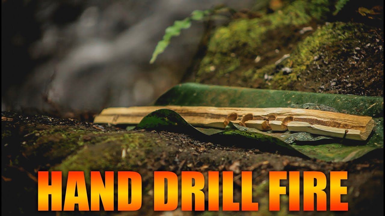 Bushcraft SOLO — Hand Drill (TESTE de Madeira do sertão na Mata Atlântica úmida) Bushcraft SOLO — Hand Drill (TESTE de Madeira do sertão na Mata Atlântica úmida)