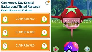 Shiny Mega Sharpedo raid day || PokemonGo