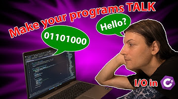 Make your program talk: Input and Output in C#