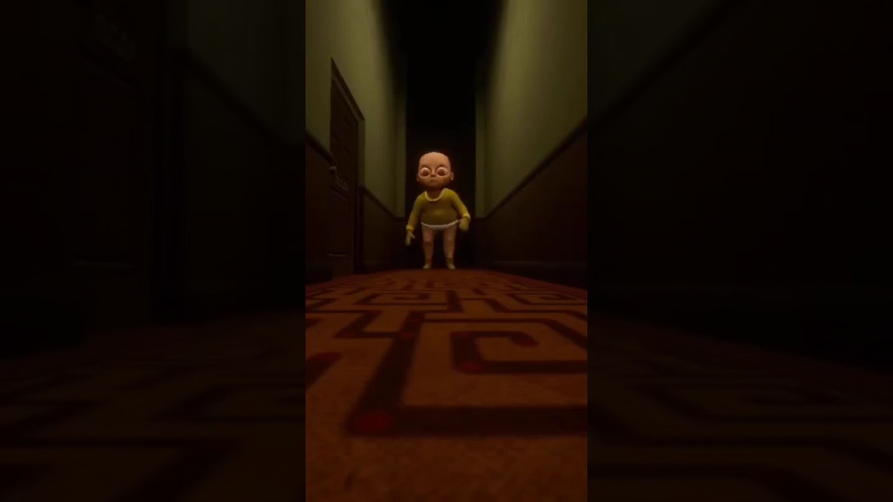 “इस बच्चे की आंखें रात में चमकती हैं 😨 | The Baby in Yellow”।