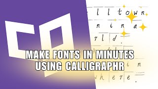 ❤ EASY: How to make fonts in minutes using Calligraphr! | 2025 ❤ EASY: How to make fonts in minutes using Calligraphr! | 2025