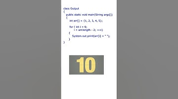 interview questions 6   Find Output of the given program?