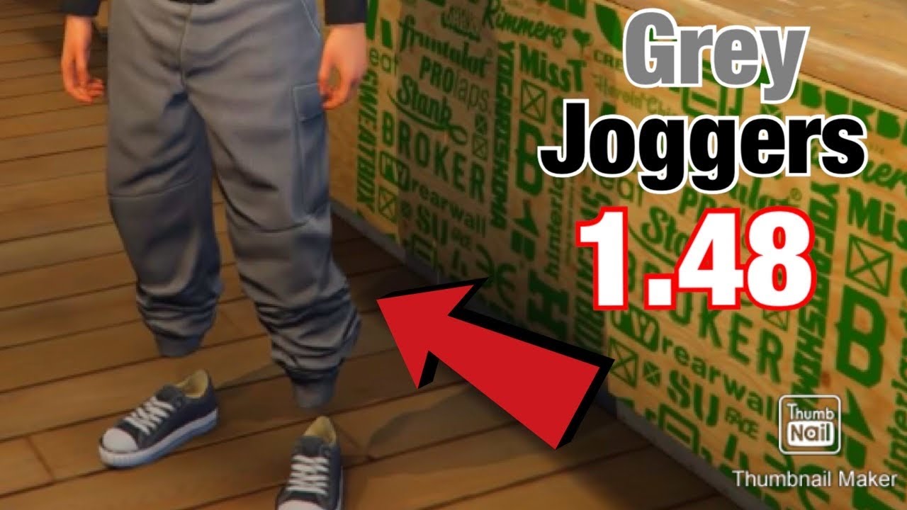 Grey Joggers Glitch GTA 5 Online Outfit Tutorial YouTube