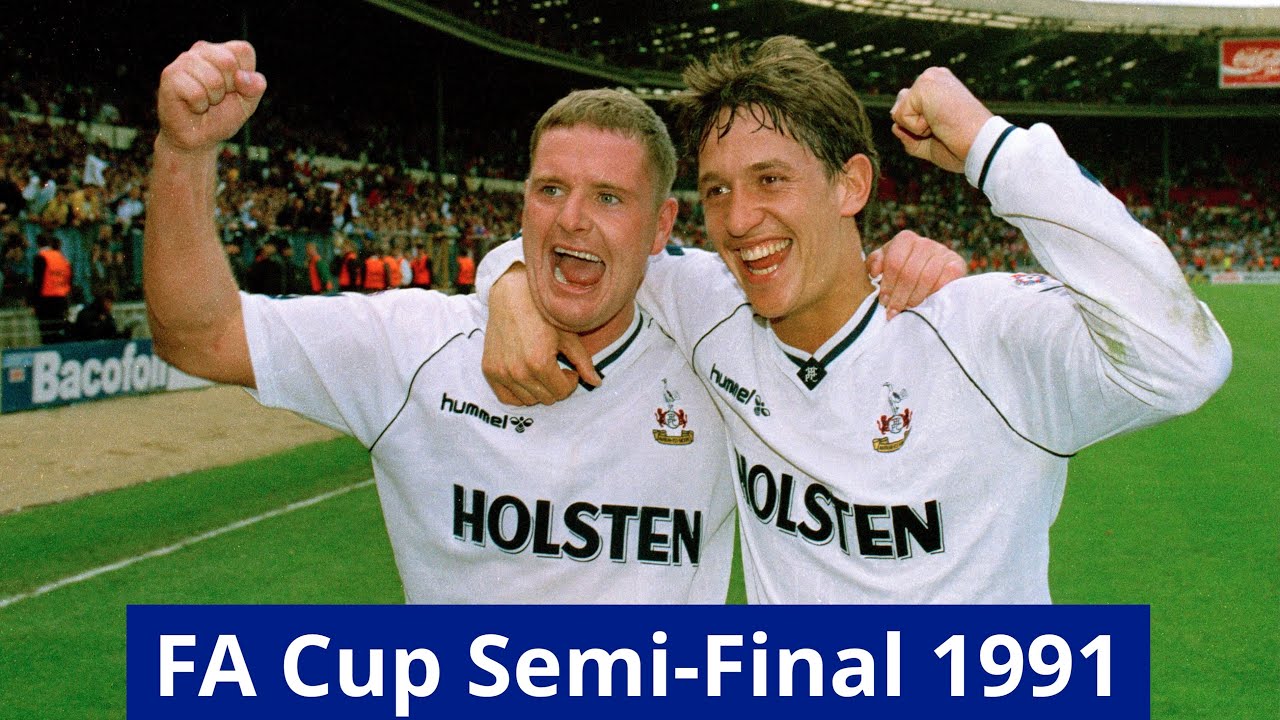 Tottenham Hotspur 3-1 Arsenal - FA Cup Semi-Final 1990/91