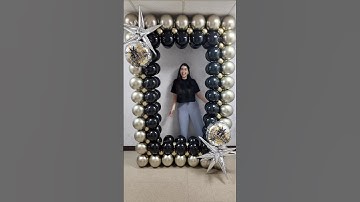 Graduation Photo-Booth🎓❤️This is how to decorate for this graduation season using #balloons 🙌