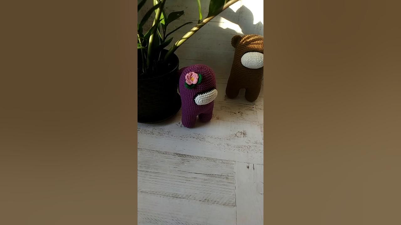 Мягкая игрушка Амонгас. Персонажи популярной игры "Among us" - YouTube