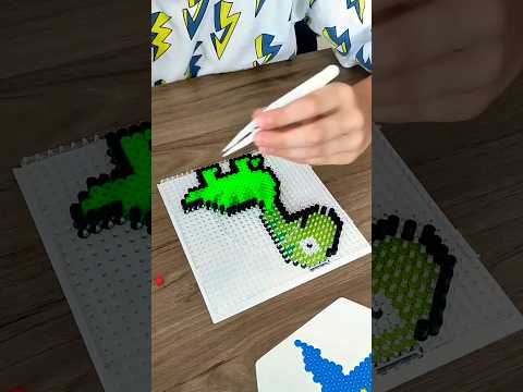 Термомозайка распаковка #мозайка #идеяподарка #делаембрелок #брелокизмозайки #shorts #shortsvideo