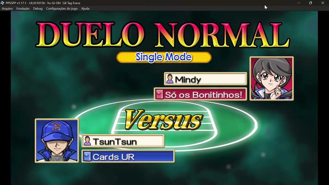 Yu-Gi-Oh! GX Tag Force (Remaster) - Testando o Deck: "Cards Ultra Raros"