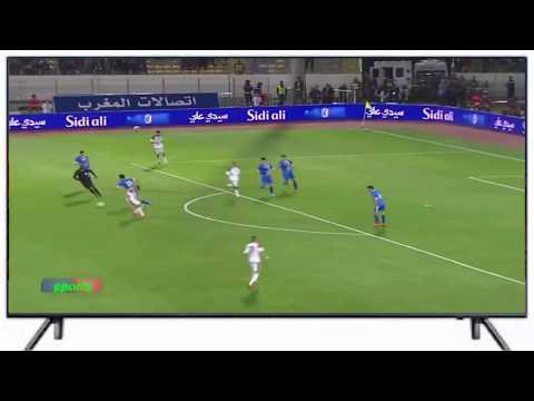 اسد أمين حارث و حكيم زياش يعذبون دفاعات أوزباكستان