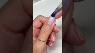 DIY Hailey Bieber Glazed Donut nails with regular nail polish shorts