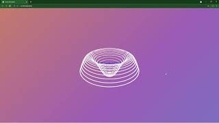 circle and background color change animation in html and css