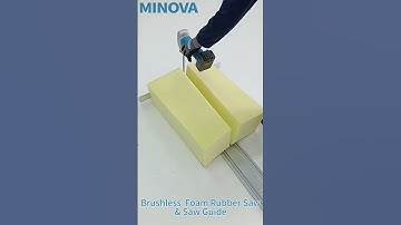 MINOVA Brushless Foam Rubber Saw & Guide #tools #foam #foamcutter #minovatool