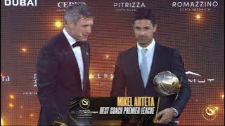 Mikel Arteta awarded with Best Coach Premier League