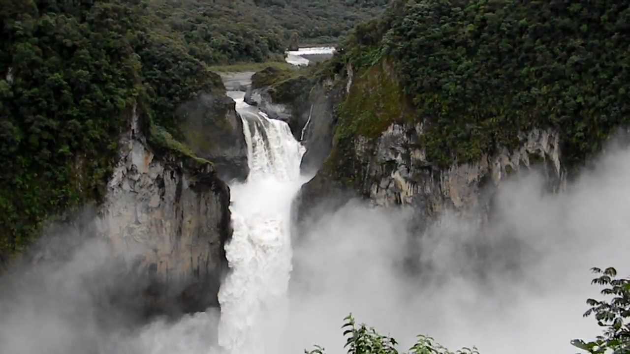 Ecuador Cascada San Rafael Youtube