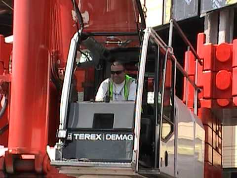 hallamore operator 400 ton demag youtube