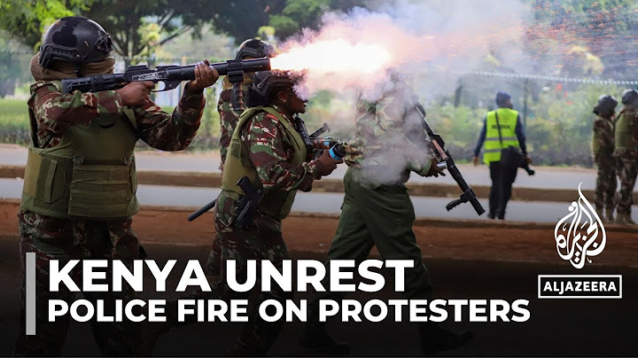 Several killed as Kenyan police open fire on anti-tax bill protesters