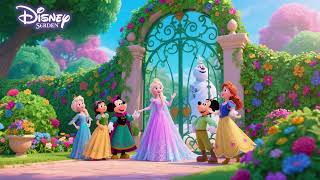 “Elsa’s Secret Garden Gate 🌸❄️ | Magical Kids Adventure Song”