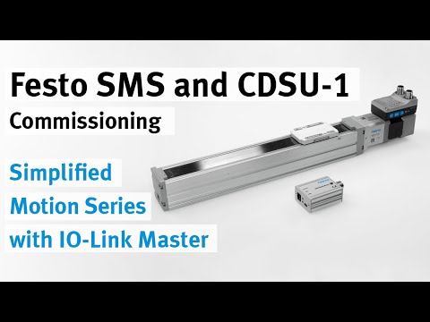 SMS Simplified Motion Series with CDSU-1: Commissioning