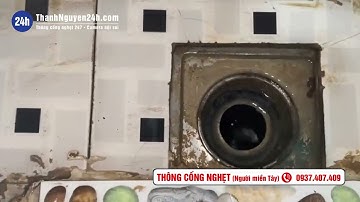 THÔNG TẮC CỐNG - CAMERA NỘI SOI  - Thông nghẹt bồn rửa chén tại Quận Bình Tân