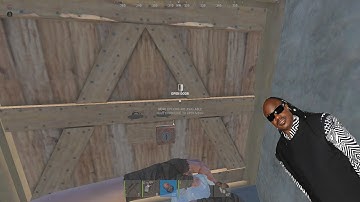 POV - You get door camped by Stevie Wonder - Solo Rust                                 #Rust #Shorts