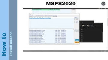 Flight Simulator 2020 - How to - Install addons