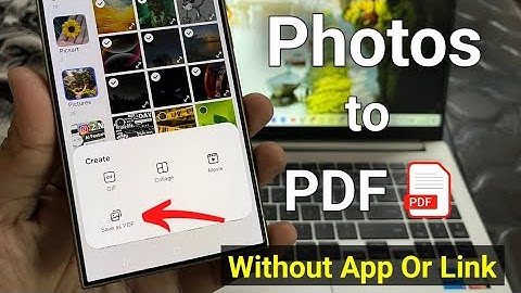 image to pdf kaise banaye | how to create pdf file from photos | jpg to pdf in samsung mobile