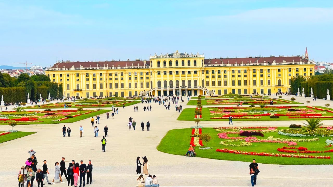 Schonbrunn Palace Vienna 🇦🇹 Virtual Tour in 4K