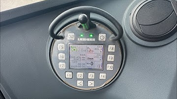 How to use a Liebherr Bluetooth Remote to set up mobile crane (LTM1055) quick guide