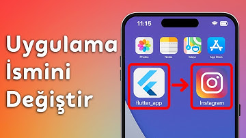 Uygulama İsmi Nasıl Değiştirilir? Flutter - Ios & Android