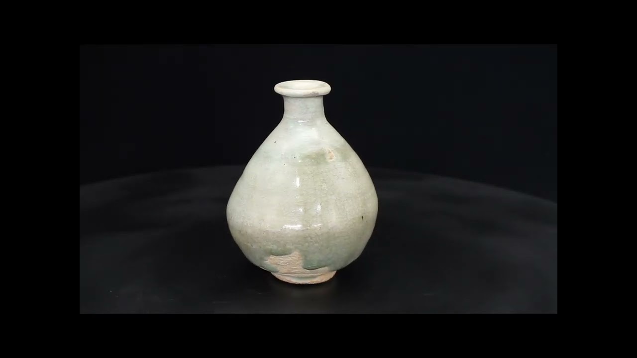 15世紀 李朝初期 金海 堅手徳利 15th C. Korea early Joseon dynasty