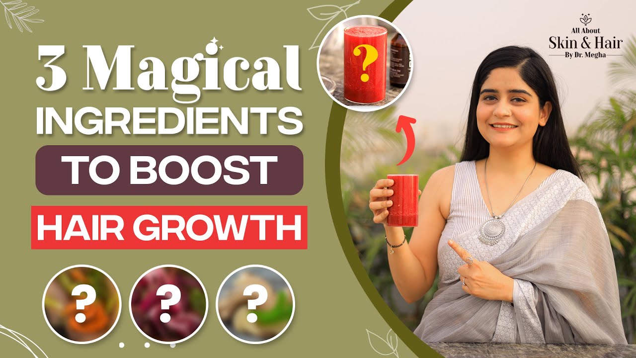 Healthy Juice & Drink to promote Hair Growth Carrot Juice for Hair