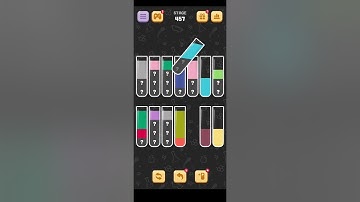 Water Sort Quest Level 457 Walkthrough Solution Android/iOS