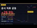 이번 주 공시 주가 결과 총정리 | 상한가부터 역주행까지 [5월 2주차]