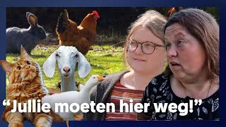 SAMEN met 30 HUISDIEREN op STRAAT gezet? 🐰🦆🐶 | Huizenfixers