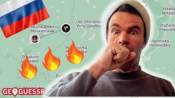 My best (luckiest?) Russia guess ever. -- GeoGuessr Duels