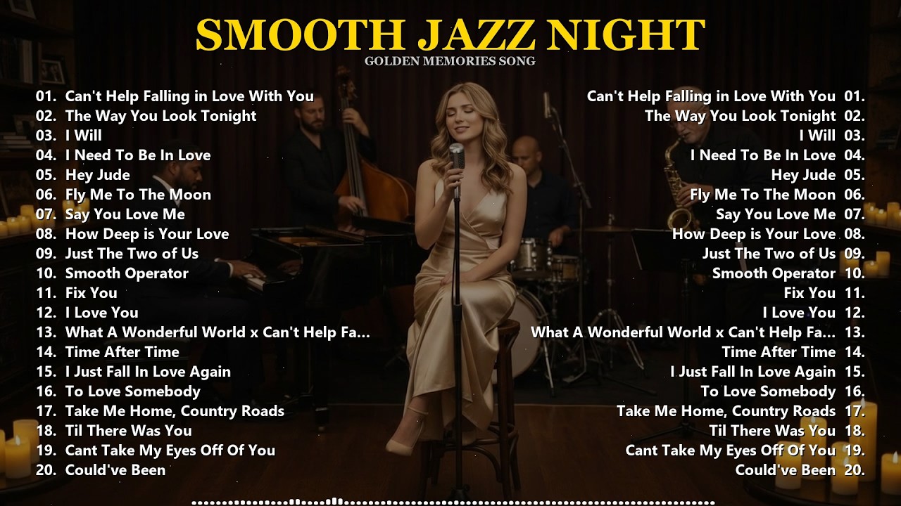 Smooth Jazz Night – Late Night Relaxing Jazz for Sleep & Calm Vibes