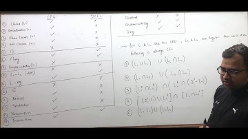 Closure Properties of CFL and DCFL part-3  || GATE CSE || TOC || Ankit Bharadwaj IITR