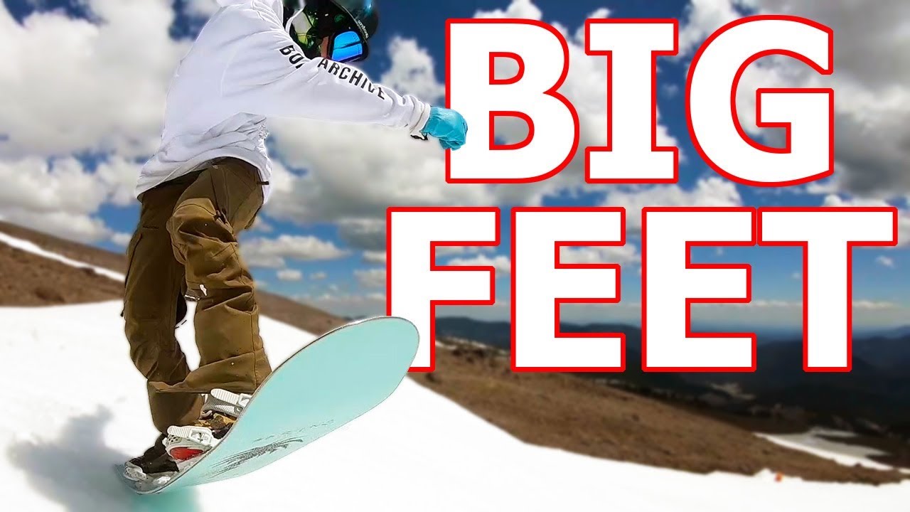 Top 5 Snowboards for BIG FEET - YouTube